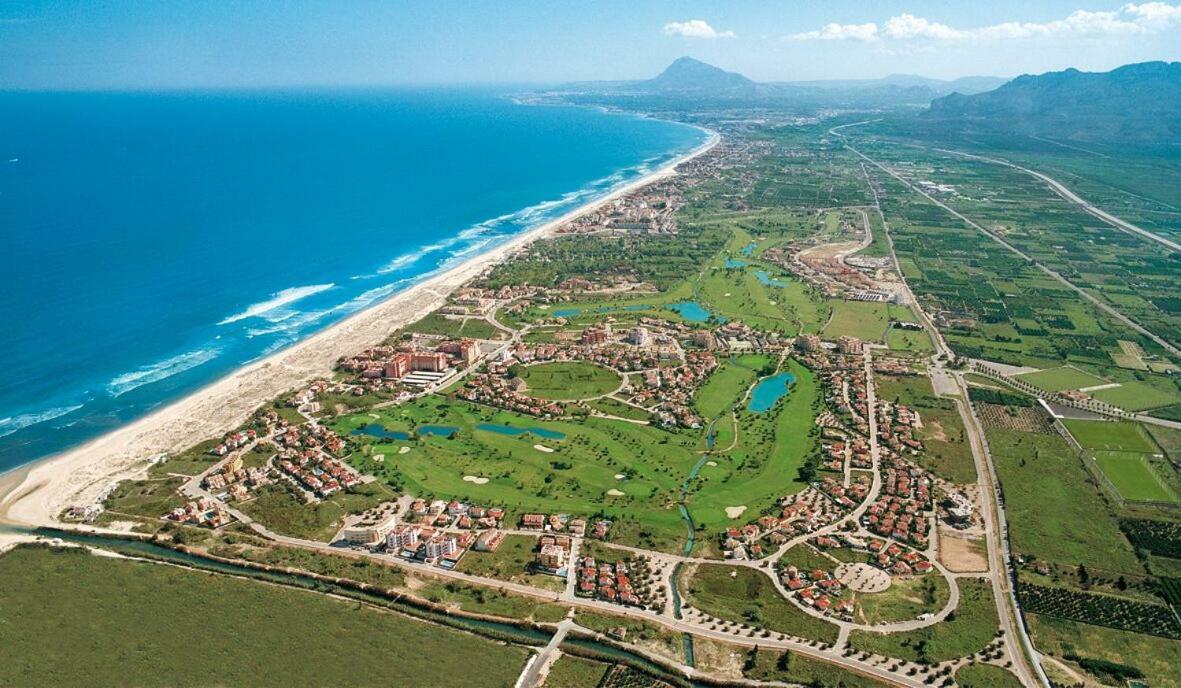 Apartamento Con Piscina En Oliva Nova Екстериор снимка